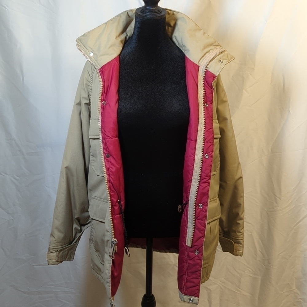 Woolrich vintage winter high collar Utility barn jacket women's size medium - Picture 5 of 16